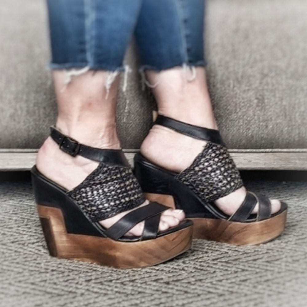 BED|Stü Petra wedge sz 9